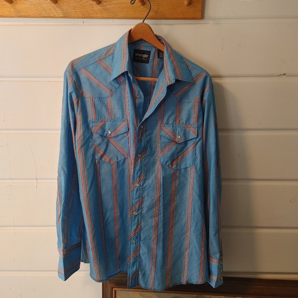 Men's Wrangler pearl snap